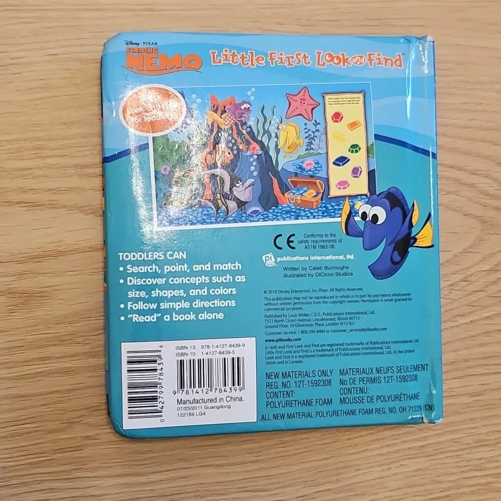 Pixar disney finding